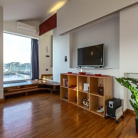 公寓 Spacious Penthouse With St Peter View *